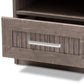 Gallia Nightstand Modern Oak Brown Finished 1-Drawer Bedside Table with Storage