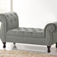 Ipswich Bench Grey Linen