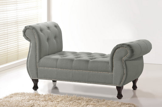 Ipswich Bench Grey Linen