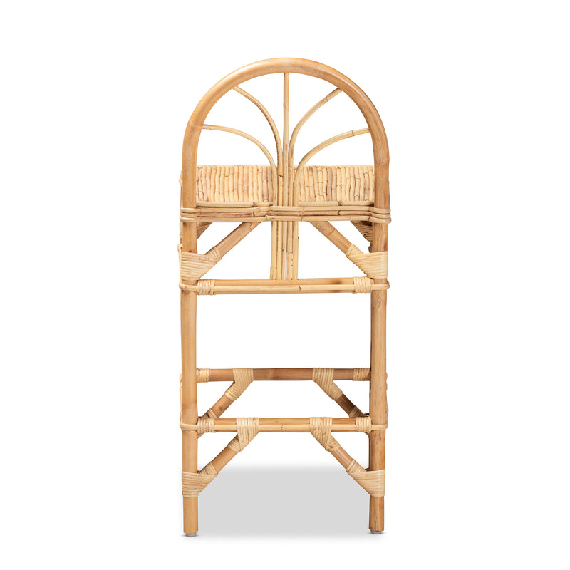 Seville Rattan Counter Stool Modern and contemporary design with natural finish for stylish home decor.