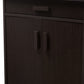 Bienna Shoe Cabinet - Modern Wenge Brown Storage Solution for Organizing Footwear