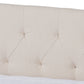 Delora Daybed - Modern and Contemporary Beige Fabric Upholstered