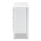 Naomi Classic Transitional 6-Drawer Bedroom Dresser in White Finished Wood for Stylish Storage and Organization