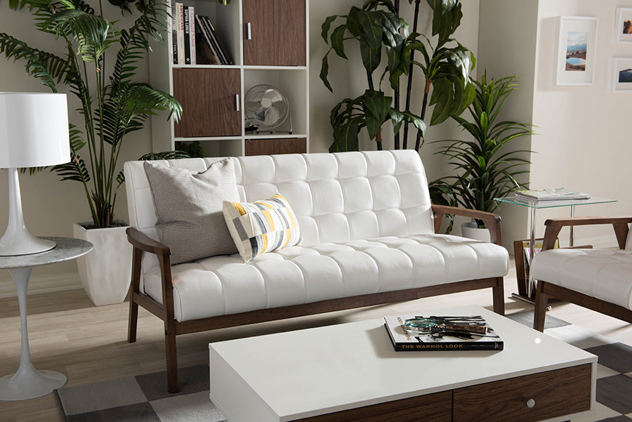 Mid-Century Masterpieces Sofa White