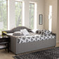 Eliza Daybed - Modern and Contemporary Grey Fabric Upholstered