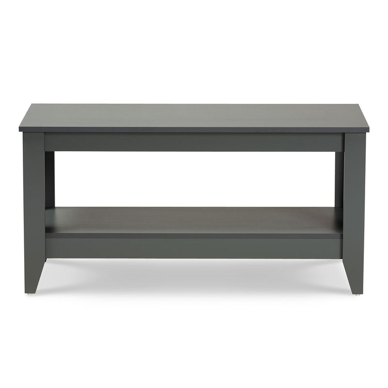 Elada Coffee Table Modern and Contemporary Grey Finished Wood