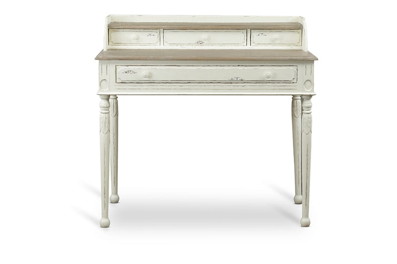 Anjou Writing Desk Traditional French Accent Furniture for Home Office or Study Elegant Design with Classic Charm