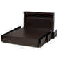 Blaine Queen Size Platform Storage Bed - Modern Dark Brown Wood with 6 Drawers for Organized Bedroom Storage