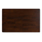 Seneca Dining Table Modern Contemporary Dark Brown Finished Wood Design for Stylish Dining Spaces