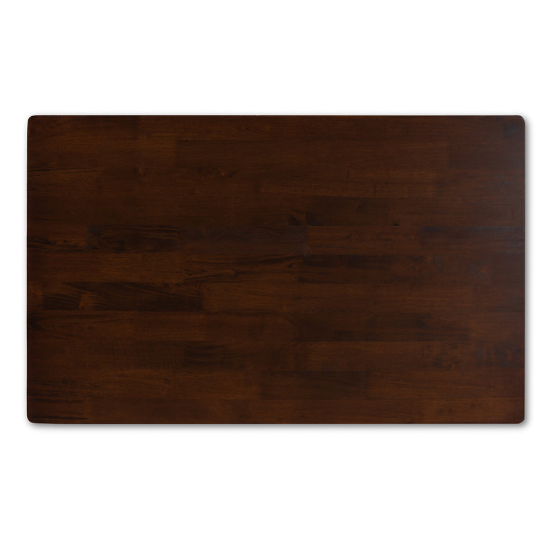 Seneca Dining Table Modern Contemporary Dark Brown Finished Wood Design for Stylish Dining Spaces