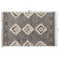 Avia Area Rug - Handwoven Modern Wool in Black and Ivory for Stylish Home Décor