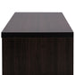 Beasley TV Cabinet 70-Inch Dark Brown with 2 Sliding Doors and Drawer