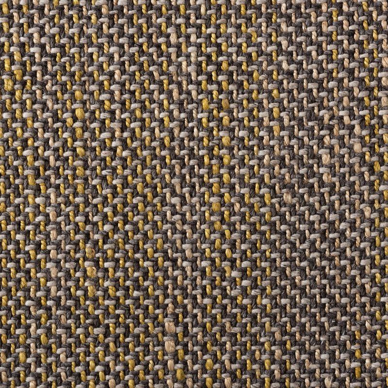 Nurten Area Rug Modern and Contemporary Yellow and Grey Handwoven Hemp Blend