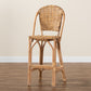 Neola Bar Stool - Modern Bohemian Natural Rattan Design for Stylish Decor and Comfortable Seating