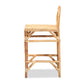 Seville Rattan Counter Stool Modern and contemporary design with natural finish for stylish home decor.