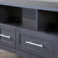 Espresso TV Stand with Three Drawers for Organized Entertainment Storage Solutions