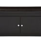 Margaret Shoe Cabinet Modern and Contemporary Dark Brown Wood 2-Door with Faux Leather Seating Bench