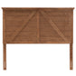 Yorick Classic Queen Size Headboard in Ash Walnut Finish, Elegant Wood Design for Timeless Bedroom Style