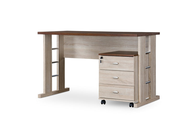 Woodrow Writing Desk - Elegant Home Office Furniture for Productive Workspaces with Modern Design and Ample Storage