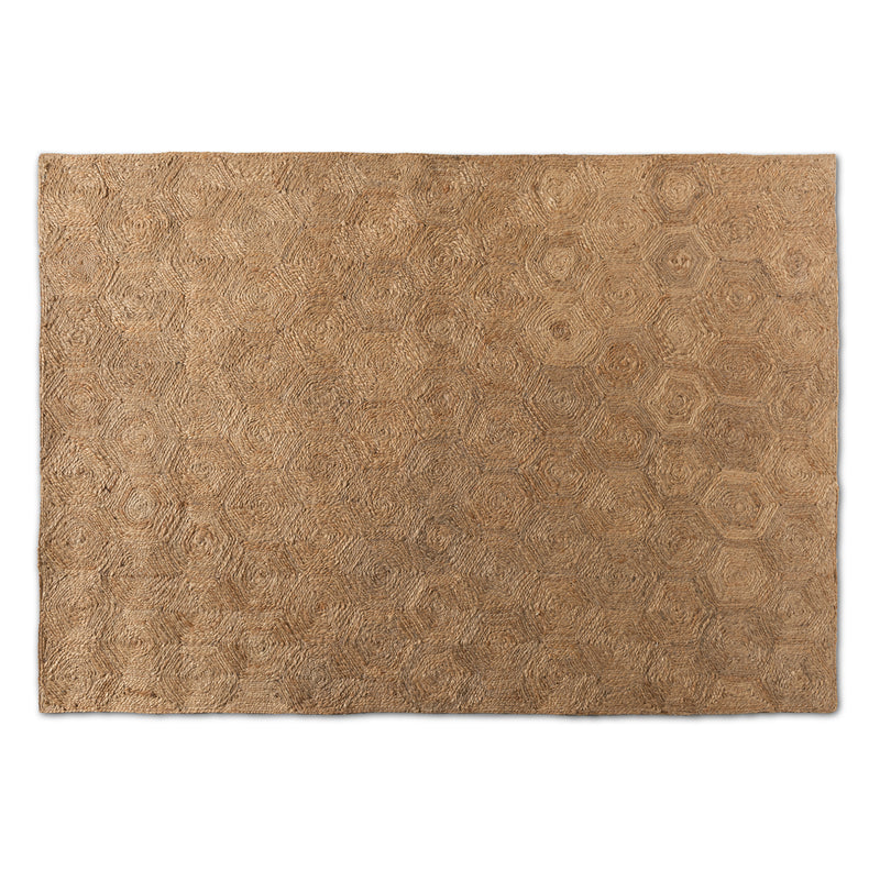 Addison Handwoven Hemp Area Rug - Modern Contemporary Design for Stylish Home Décor