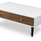 Gemini Contemporary Wood Coffee Table with Modern Design and Stylish Finish