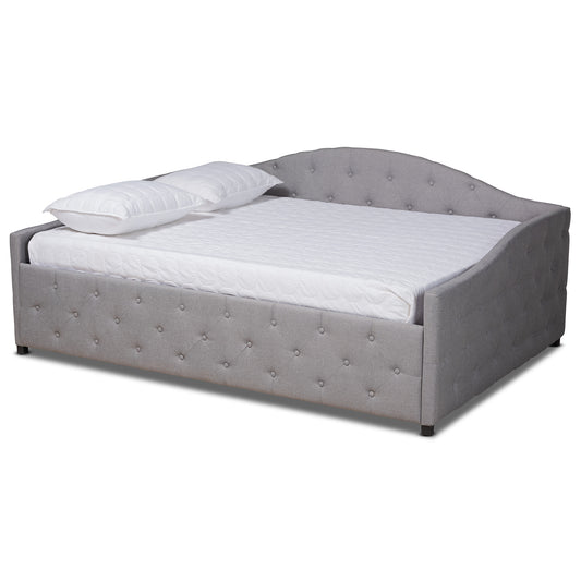 Becker Daybed - Modern and Contemporary Transitional Grey Fabric Upholstered