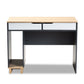 Reed Mid-Century Modern Computer Desk - Stylish 2-Drawer Multicolor Wood Workstation for Home or Study