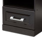 Odelia Nightstand Modern Wenge Brown Finished 1-Drawer Bedside Table for Bedroom Storage and Decor