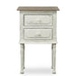 Anjou Nightstand Traditional French Accent Furniture for Elegant Bedroom Decor